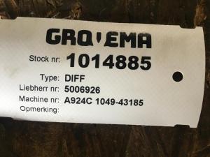 Liebherr Différentiel